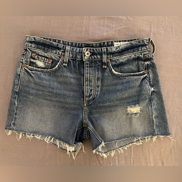 Rag & Bone Dre denim short size 27 - Picture 3 of 4